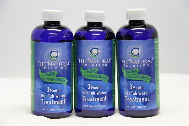 3 Bottles of 3 Month Hot Tub Water Treatment.